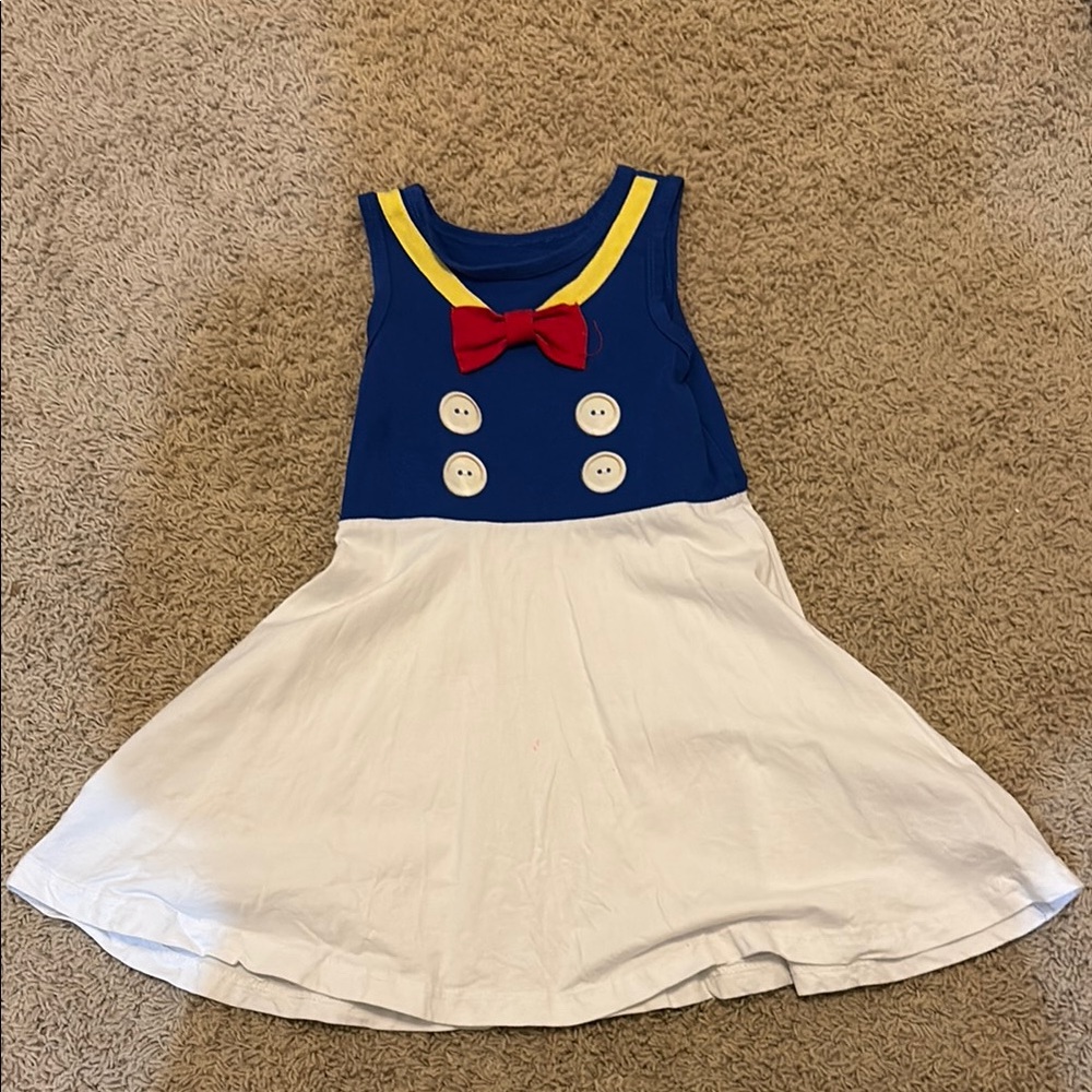 Donald Duck Dress approx 4T